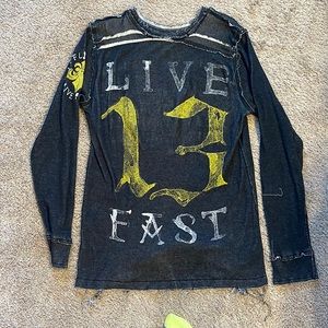 Men’s Affliction Long Sleeve Reversible Thermal